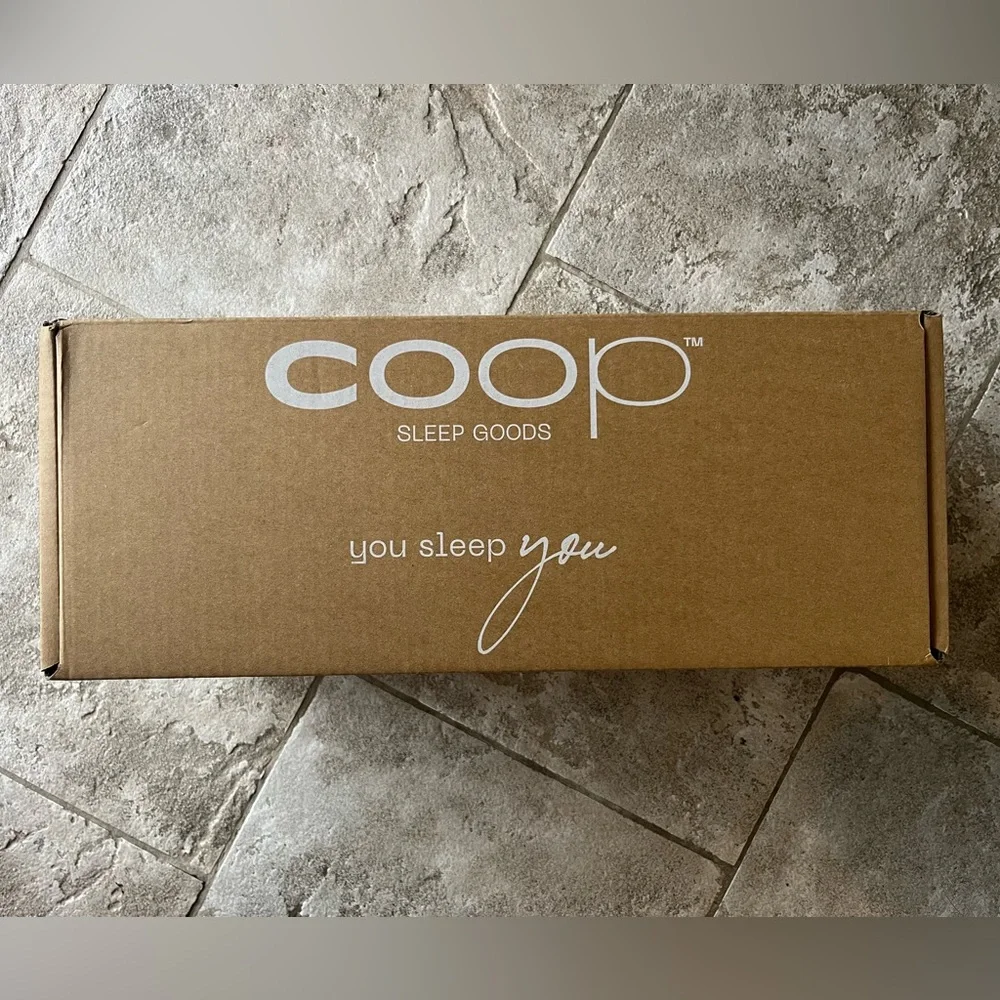 Coop Sleep Goods adjustable cut out Memory Foam and Microfiber Pillow Queen